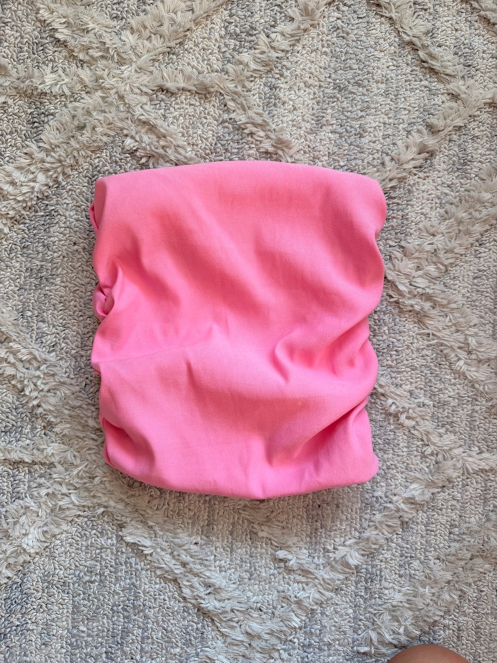 Zara Pink Rouched Tube Top